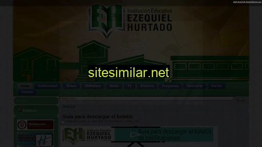 ezequielhurtado.edu.co alternative sites