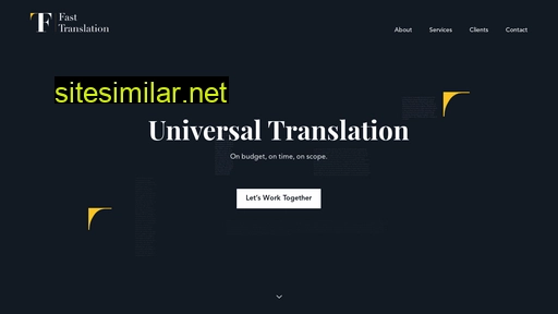 fasttranslation.co alternative sites