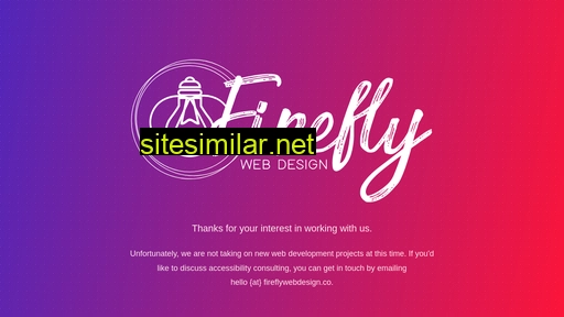 fireflywebdesign.co alternative sites