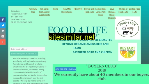 food4life.co alternative sites
