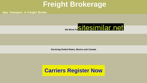 Freightbrokerage similar sites