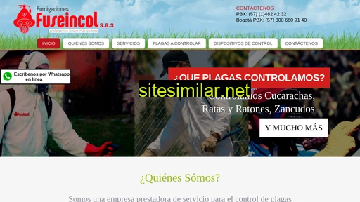 fumigacionesbogota.com.co alternative sites