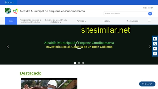 fuquene-cundinamarca.gov.co alternative sites