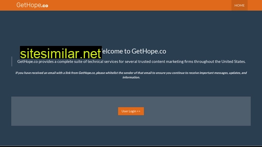 gethope.co alternative sites