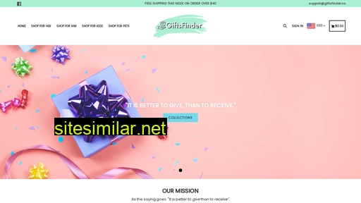 giftsfinder.co alternative sites