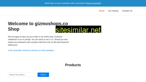 Gizmoshops similar sites