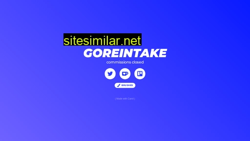 goreintake.carrd.co alternative sites