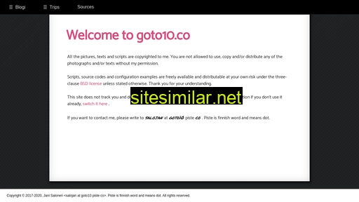 goto10.co alternative sites
