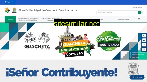 guacheta-cundinamarca.gov.co alternative sites