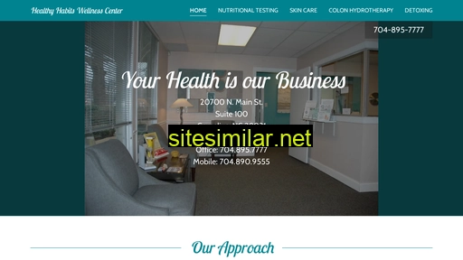 healthyhabitswellnesscenter.co alternative sites
