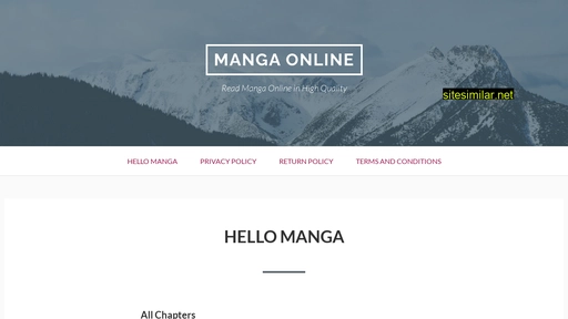 Hellomanga similar sites
