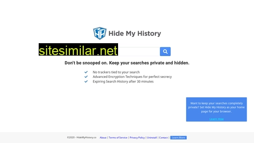hidemyhistory.co alternative sites