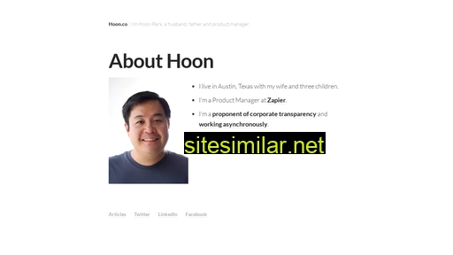 Hoon similar sites