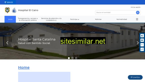 hospitalelcairo-valle.gov.co alternative sites