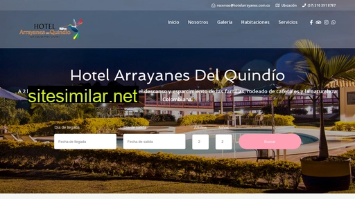 hotelarrayanes.com.co alternative sites