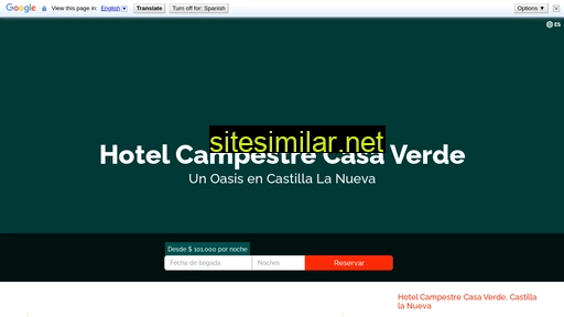 hotelcampestrecasaverde.com.co alternative sites
