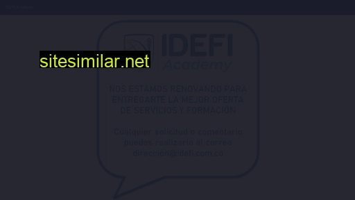 idefi.com.co alternative sites