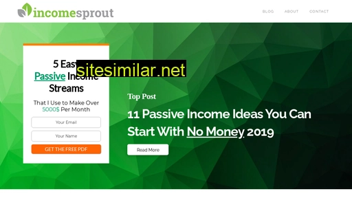Incomesprout similar sites