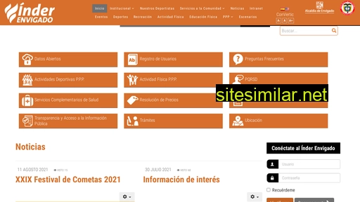 inderenvigado.gov.co alternative sites
