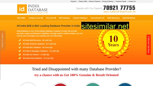 indiadatabase.co alternative sites