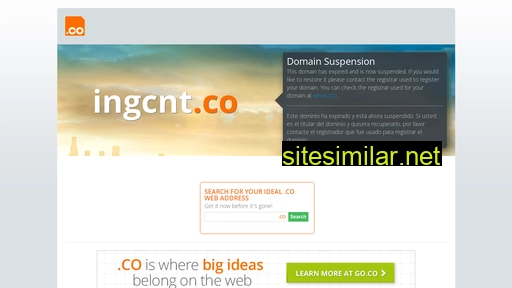 ingcnt.co alternative sites