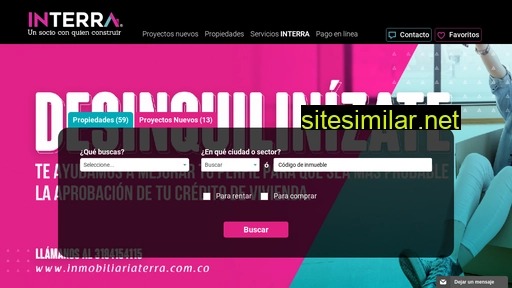 inmobiliariaterra.com.co alternative sites