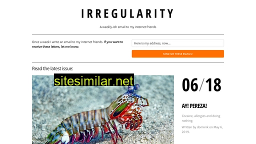 irregularity.co alternative sites