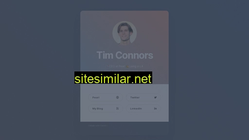 itstimconnors.carrd.co alternative sites