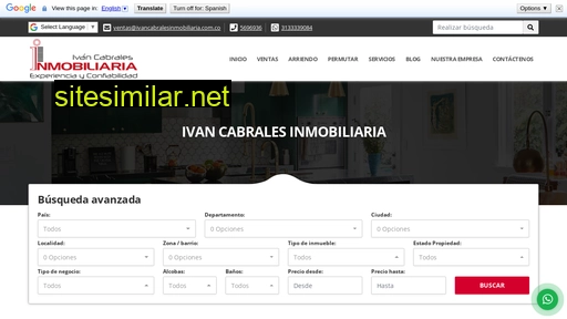 ivancabralesinmobiliaria.com.co alternative sites