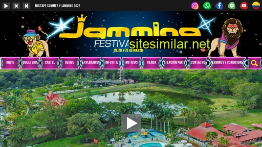 jammingfestival.com.co alternative sites