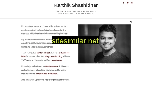 Karthiks similar sites