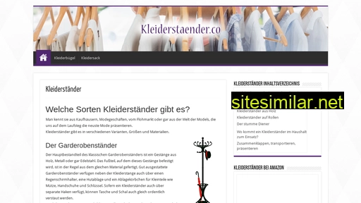 kleiderstaender.co alternative sites