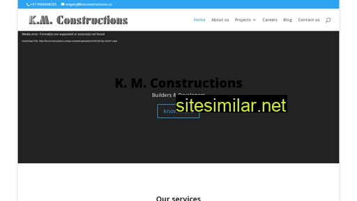 kmconstructions.co alternative sites