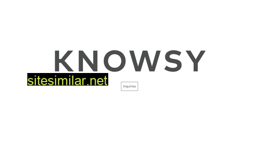 Knowsy similar sites