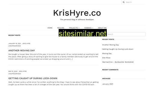 Krishyre similar sites
