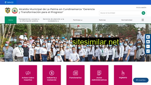 lapalma-cundinamarca.gov.co alternative sites