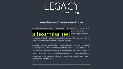 legacyconsult.co alternative sites