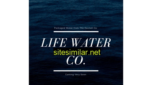 lifewater.co alternative sites