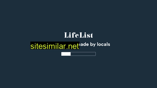 lifelist.co alternative sites