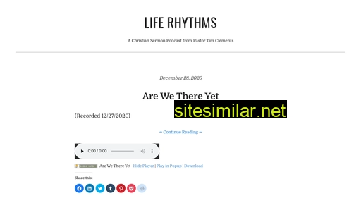 Liferhythms similar sites
