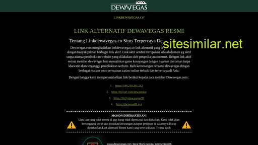 linkdewavegas.co alternative sites