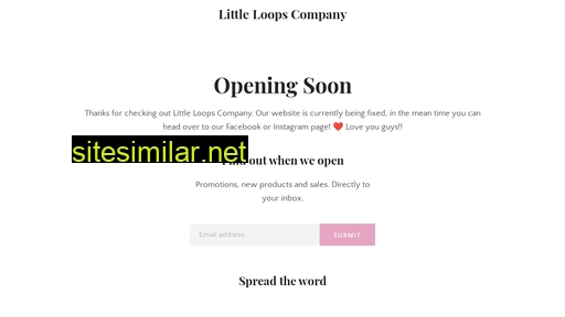 littleloops.co alternative sites