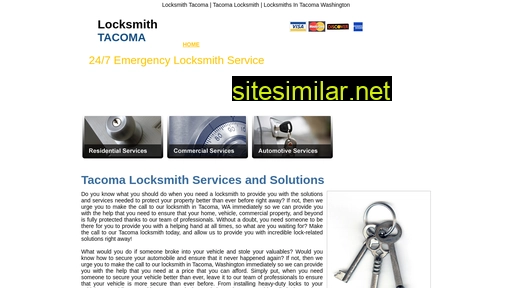 Locksmithtacoma similar sites