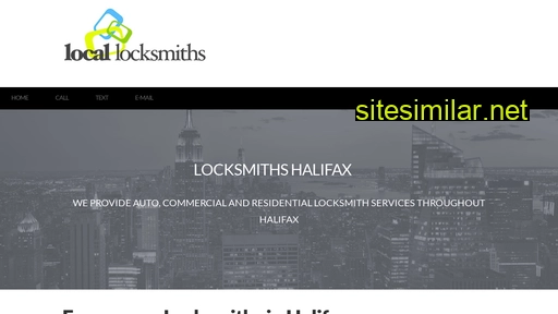 Locksmithhalifax similar sites