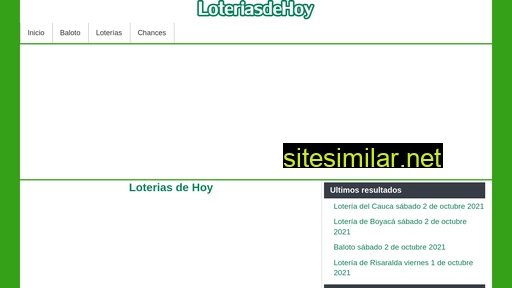 Loteriashoy similar sites