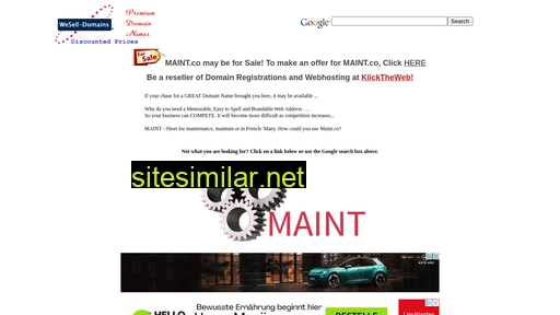 maint.co alternative sites