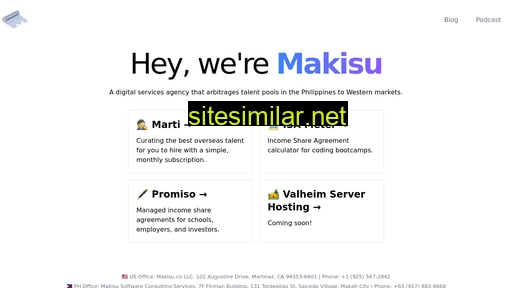 Makisu similar sites