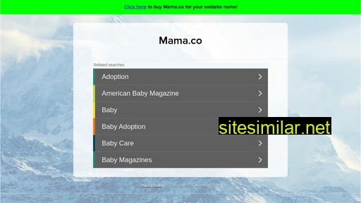 Mama similar sites
