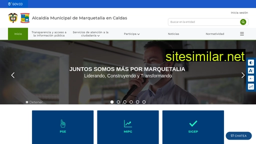 marquetalia-caldas.gov.co alternative sites