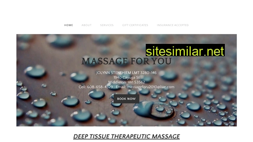 massageforyou.co alternative sites